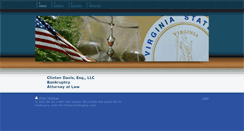 Desktop Screenshot of clintondavislaw.com